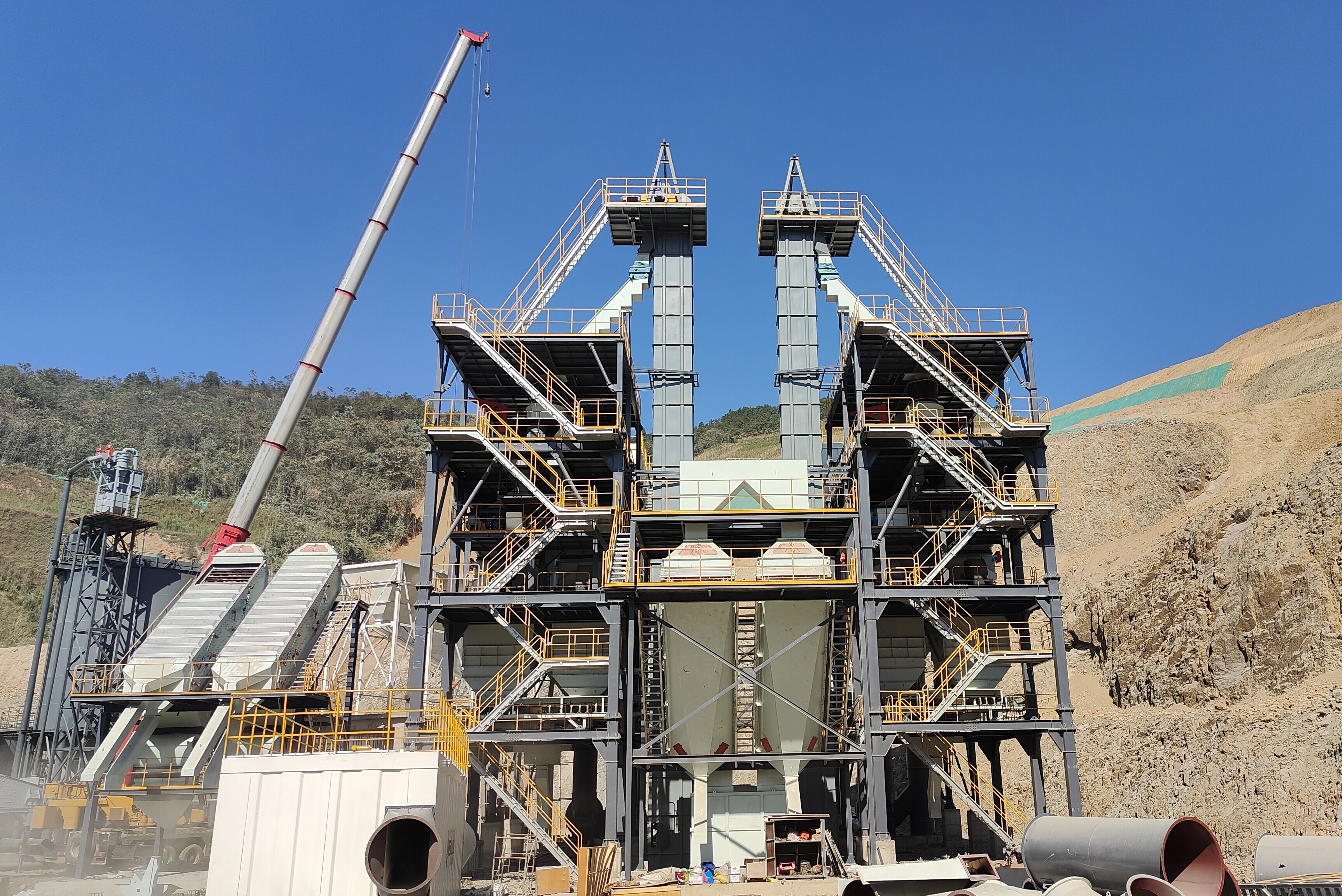 干法制砂樓生產(chǎn)的機制砂與水洗砂，誰的品質(zhì)更勝一籌？